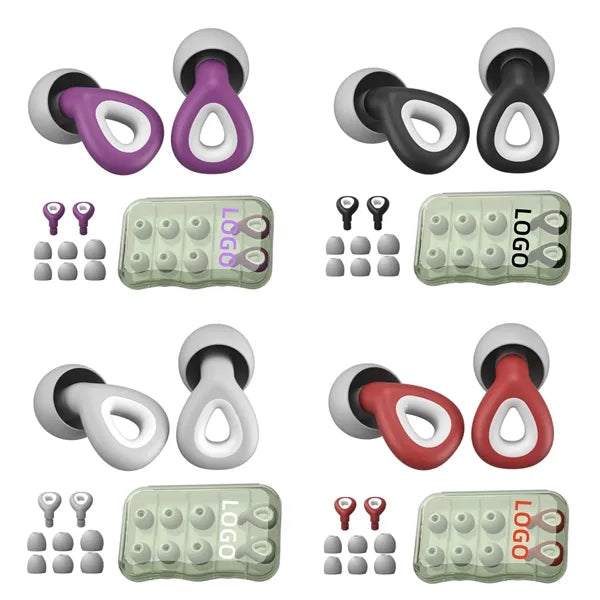 Silicone Diaphragm Noise Cancelling Earplugs SLM Code
