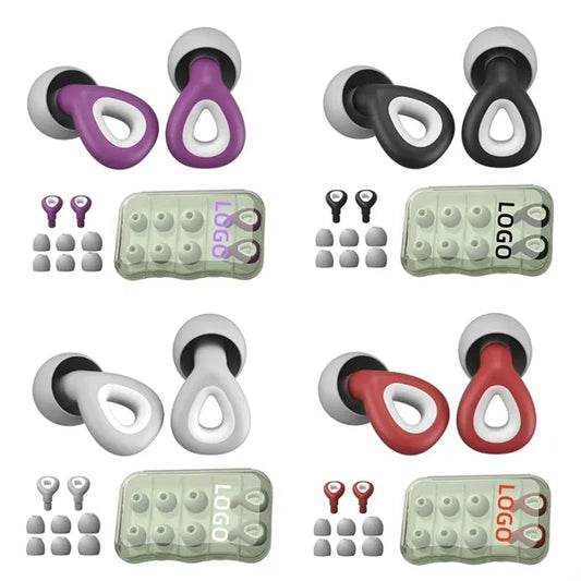 Silicone Diaphragm Noise Cancelling Earplugs SLM Code
