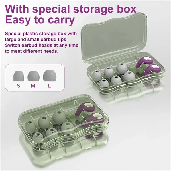 Silicone Diaphragm Noise Cancelling Earplugs SLM Code