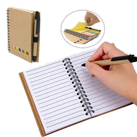 Sticky Notes and Notebook