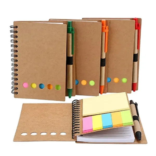 Sticky Notes and Notebook