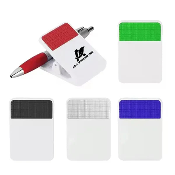 Jumbo Rectangle Magnetic Power Clip with Pen Holder
