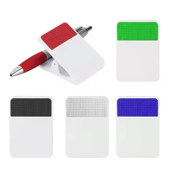 Jumbo Rectangle Magnetic Power Clip with Pen Holder