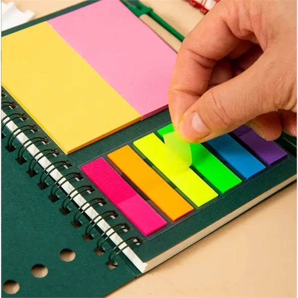 Sticky Notes Notepad with Pen