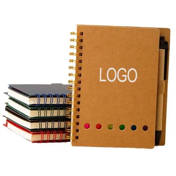 Sticky Notes Notepad with Pen