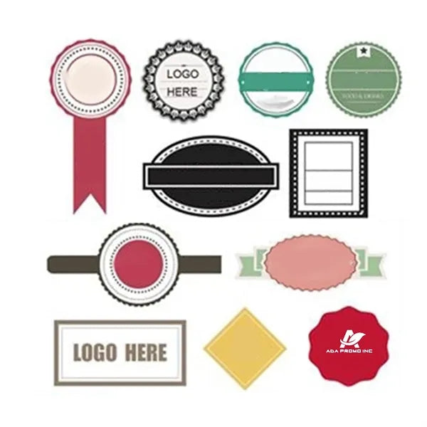 Full Color Custom Shape Removable Vinyl Stickers (3/8"to 4''