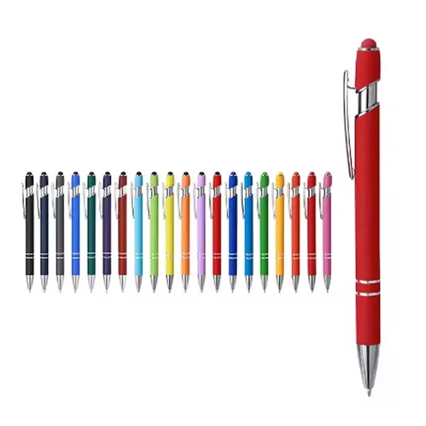 Soft Touch Pens w/ Stylus