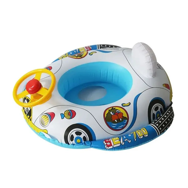 Kids Pool Inflatable Baby Float Safety Seat Car Swim Ring