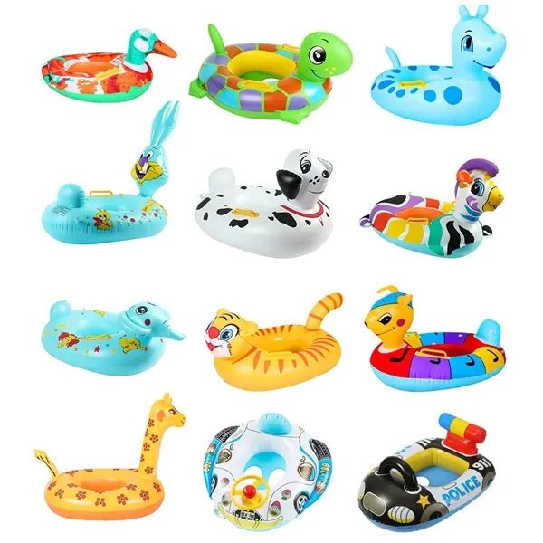 Kids Pool Inflatable Baby Float Safety Seat Car Swim Ring