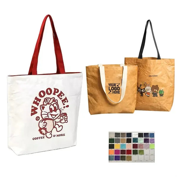 Travel Shopping Handbag Dupont Paper Tote Bags