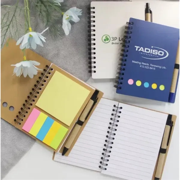 Sticky Notebook with Pen