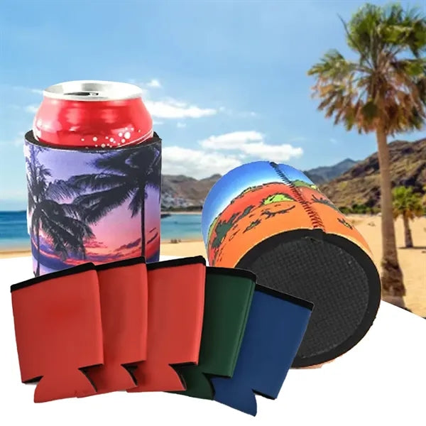 Reversible Can Cooler Beverage Sleeve