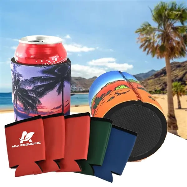 Reversible Can Cooler Beverage Sleeve