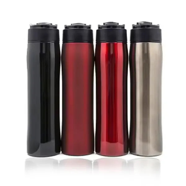 French Press Vacuum Insulated Travel Coffee Bottle