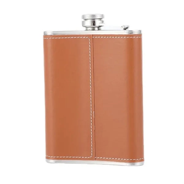 8 Oz Stainless Steel Hip Flask with Funnel