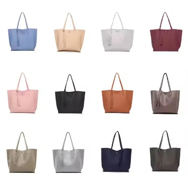 Leather Tote Bags Large Handbag for Women