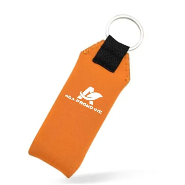 Neoprene Key Chain With Custom Logo