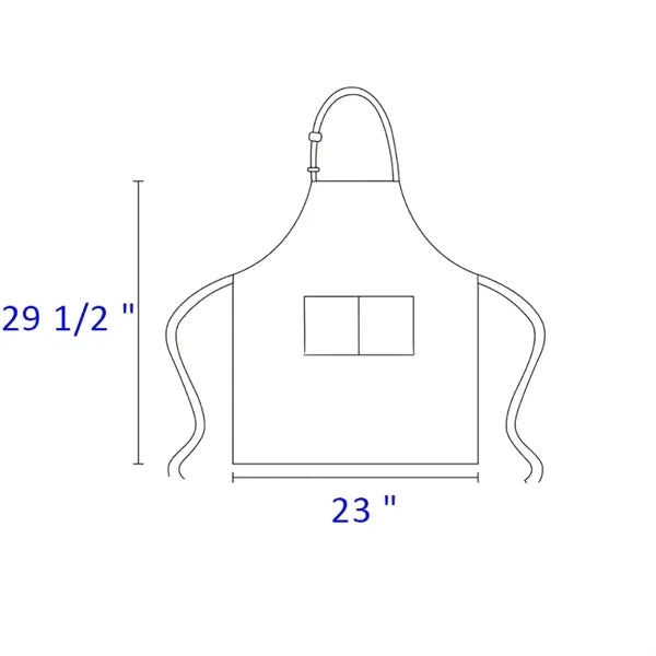 Waterproof Kitchen Apron with Adjustable Strap
