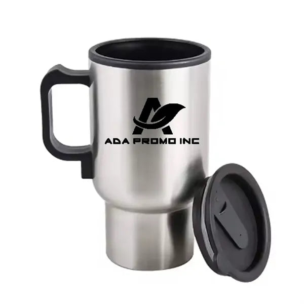 Insulated Travel Mug With Handle