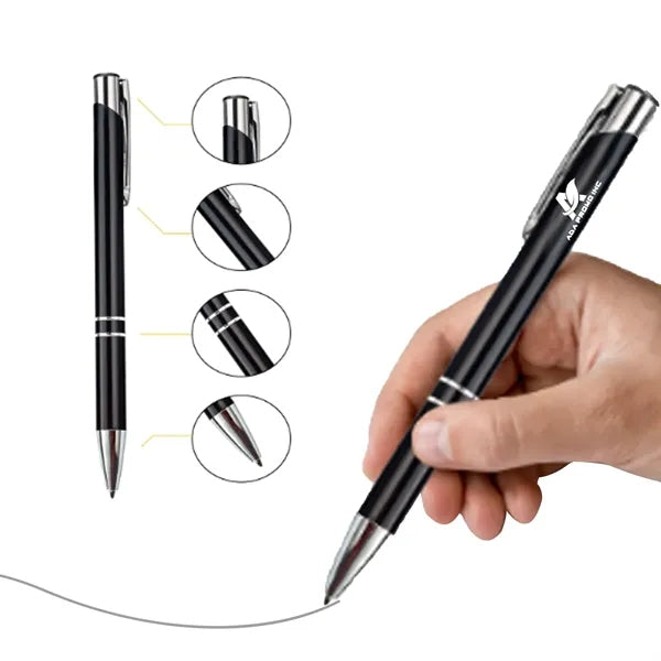 Metal Ballpen With Led Light