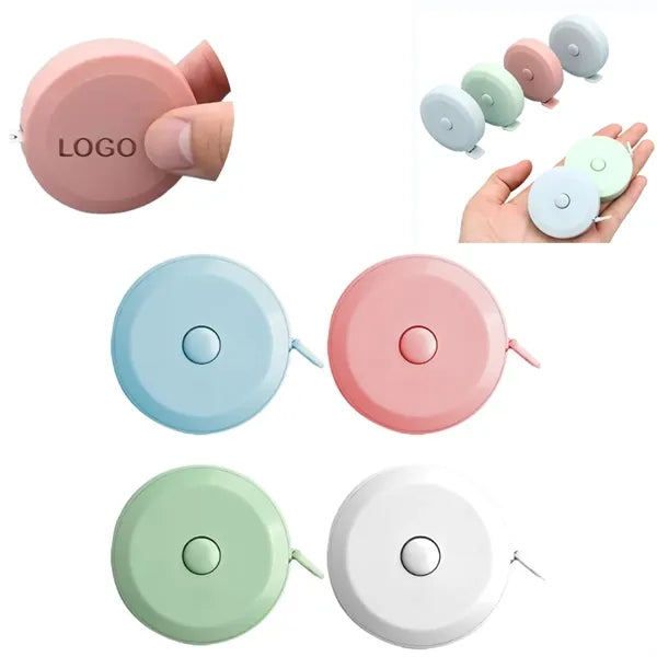 Multicolor Mini Round Tape Measure