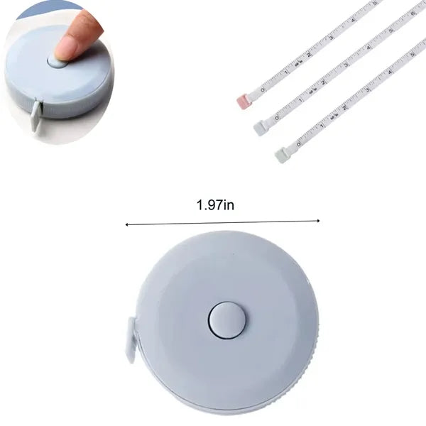 Multicolor Mini Round Tape Measure