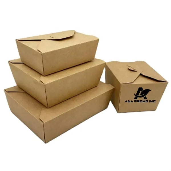 Disposable Kraft Takeout Boxes