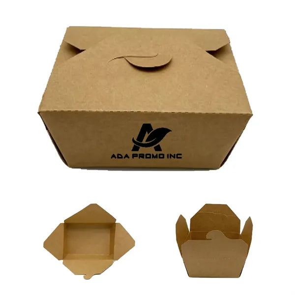 Disposable Kraft Takeout Boxes