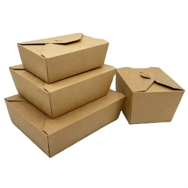 Disposable Kraft Takeout Boxes
