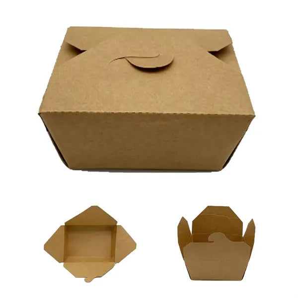 Disposable Kraft Takeout Boxes