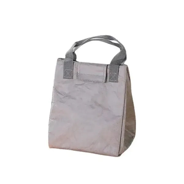 Office Cooler Tote Washable Kraft Paper Lunch Bag