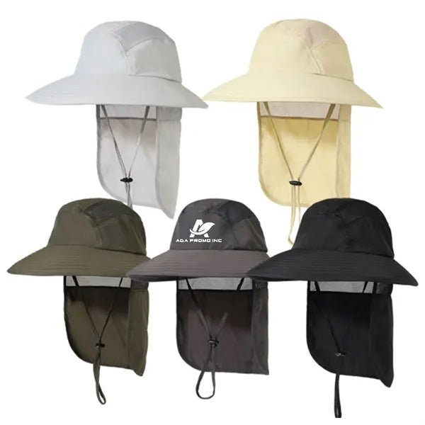 Fishing Hat with Neck Flap