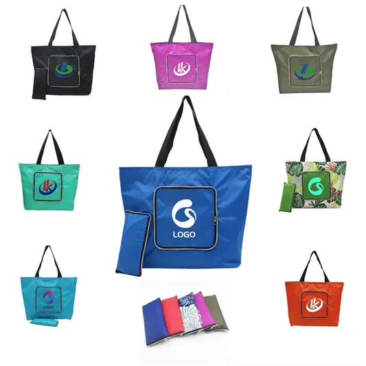Waterproof Tote Bag with Zipper