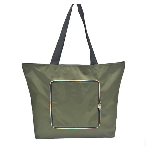 Waterproof Tote Bag with Zipper