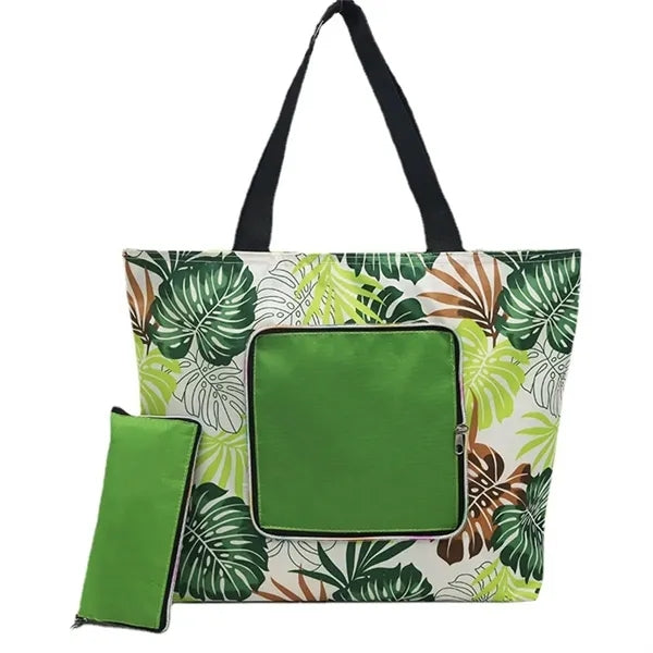 Waterproof Tote Bag with Zipper