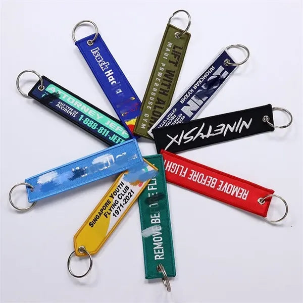 Embroidered Keychain