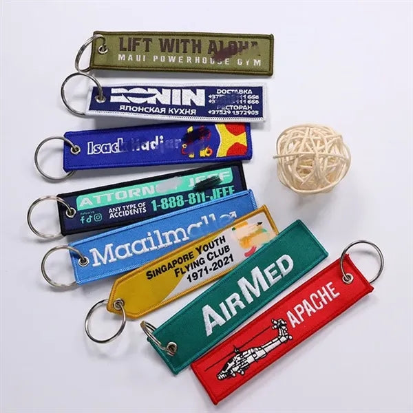 Embroidered Keychain