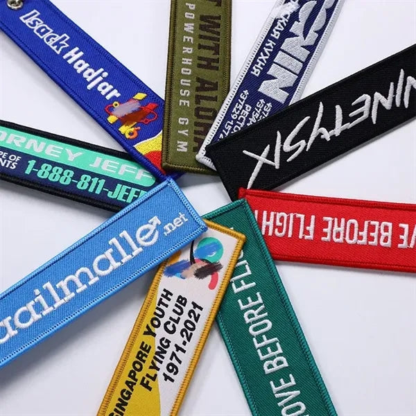 Embroidered Keychain