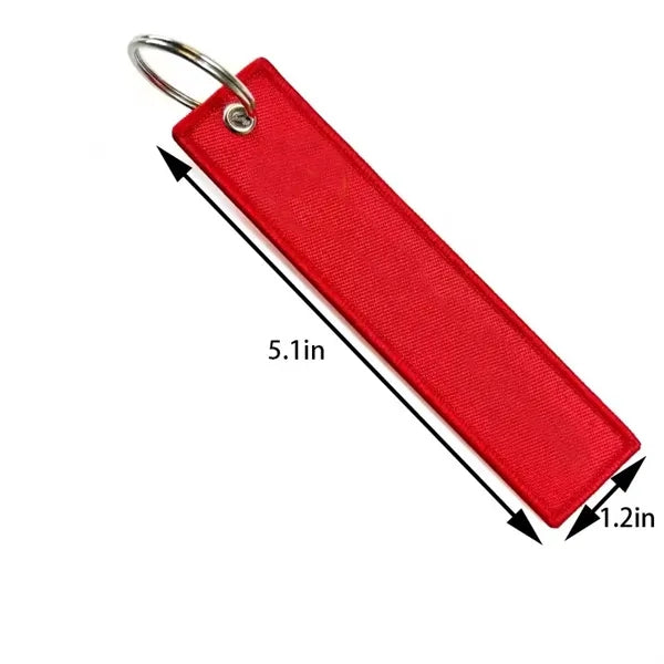 Embroidered Keychain