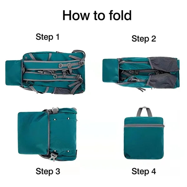 40L Lightweight Packable Travel Hiking Backpack