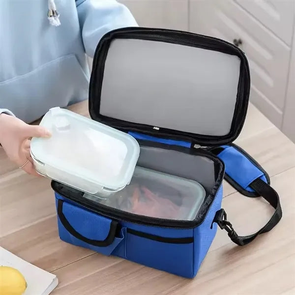 Thermal Tote Portable Insulated Cooler Lunch Bag