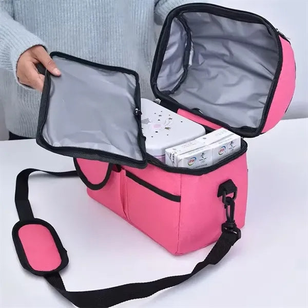 Thermal Tote Portable Insulated Cooler Lunch Bag
