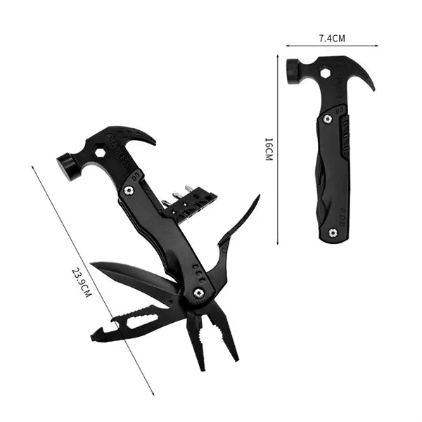 All in One Multitool Portable Folding Survival Hammer