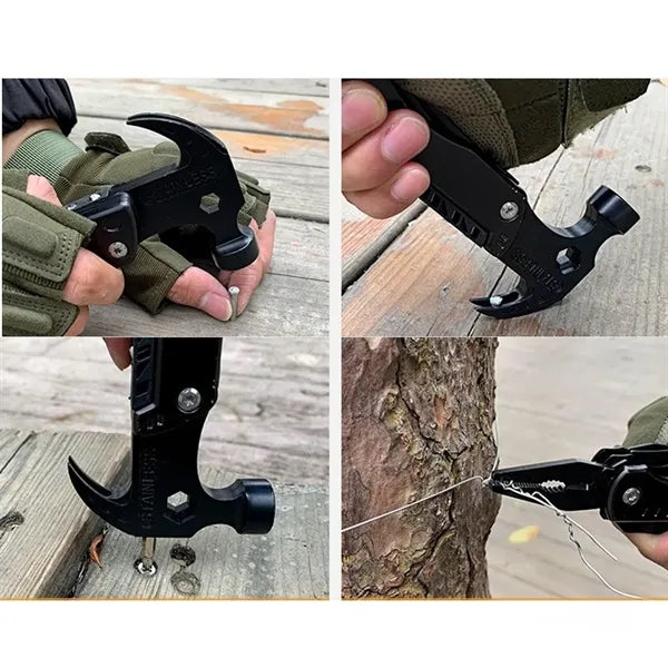 All in One Multitool Portable Folding Survival Hammer