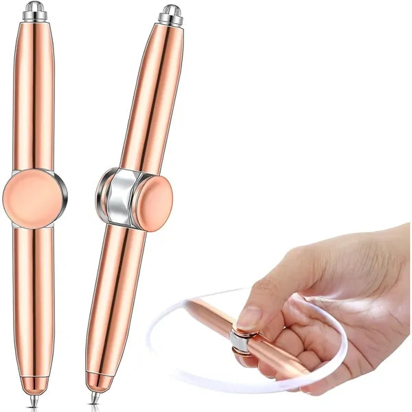Fingertip Top Spinning Ballpoint Pen