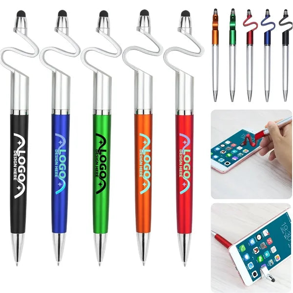 Multi-function Phone Holder Pen for Touch Screen