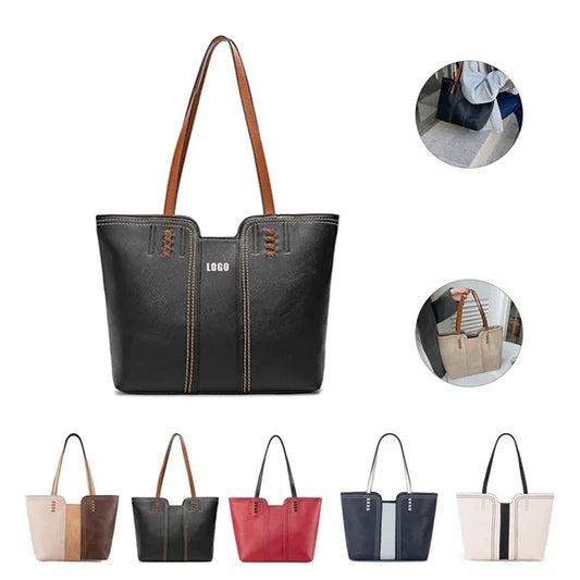 Oversized Tote Bag for Women - Top Handle