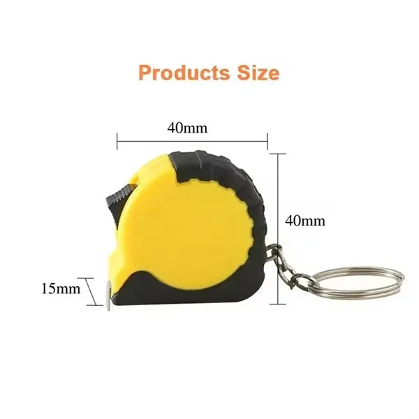 Tape Measure Key Chain