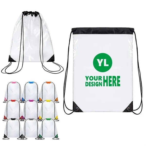 Clear Drawstring Backpack