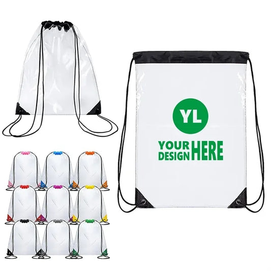Clear Drawstring Backpack